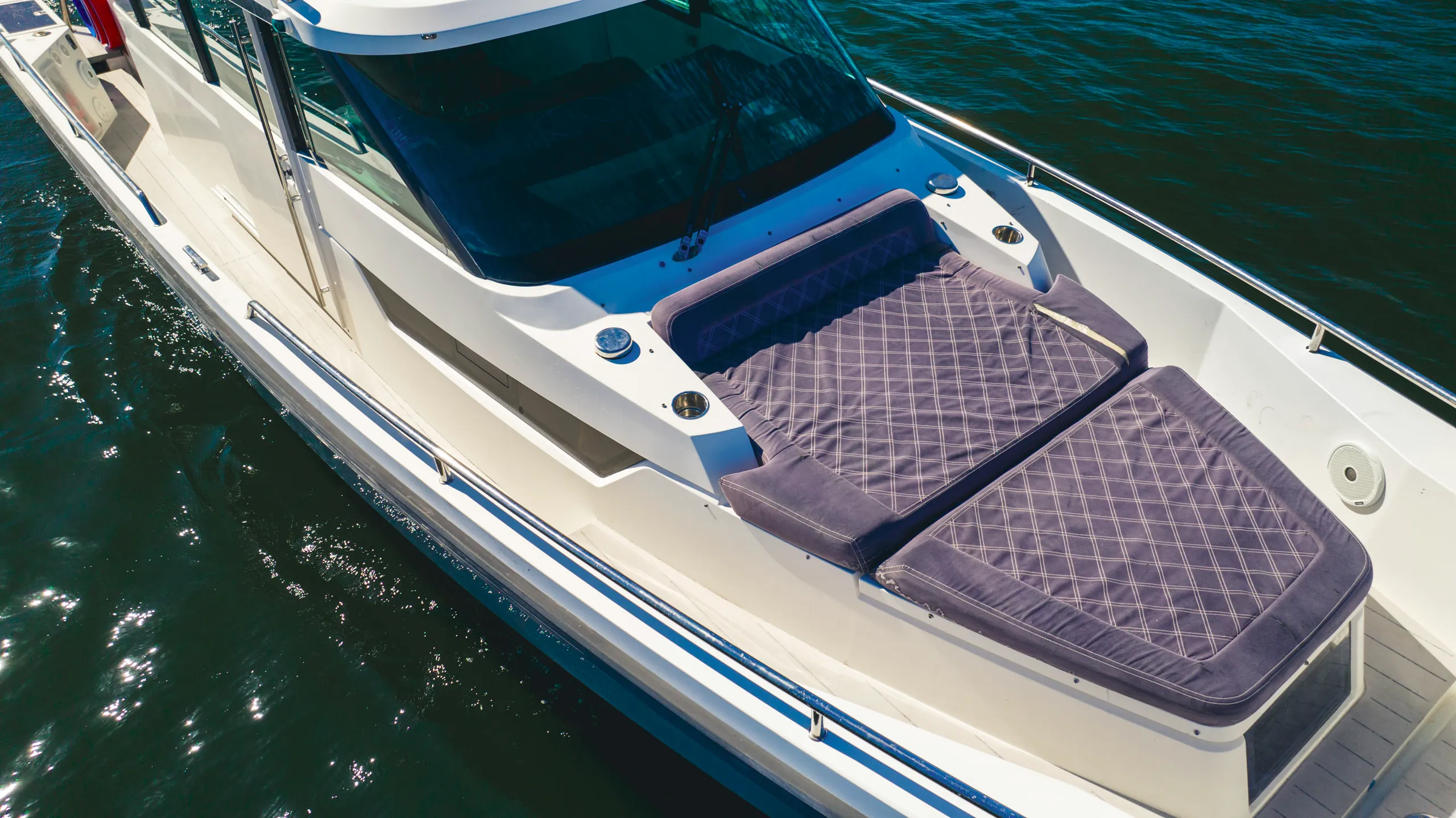 Axopar vessel view for private charters in Fort Lauderdale