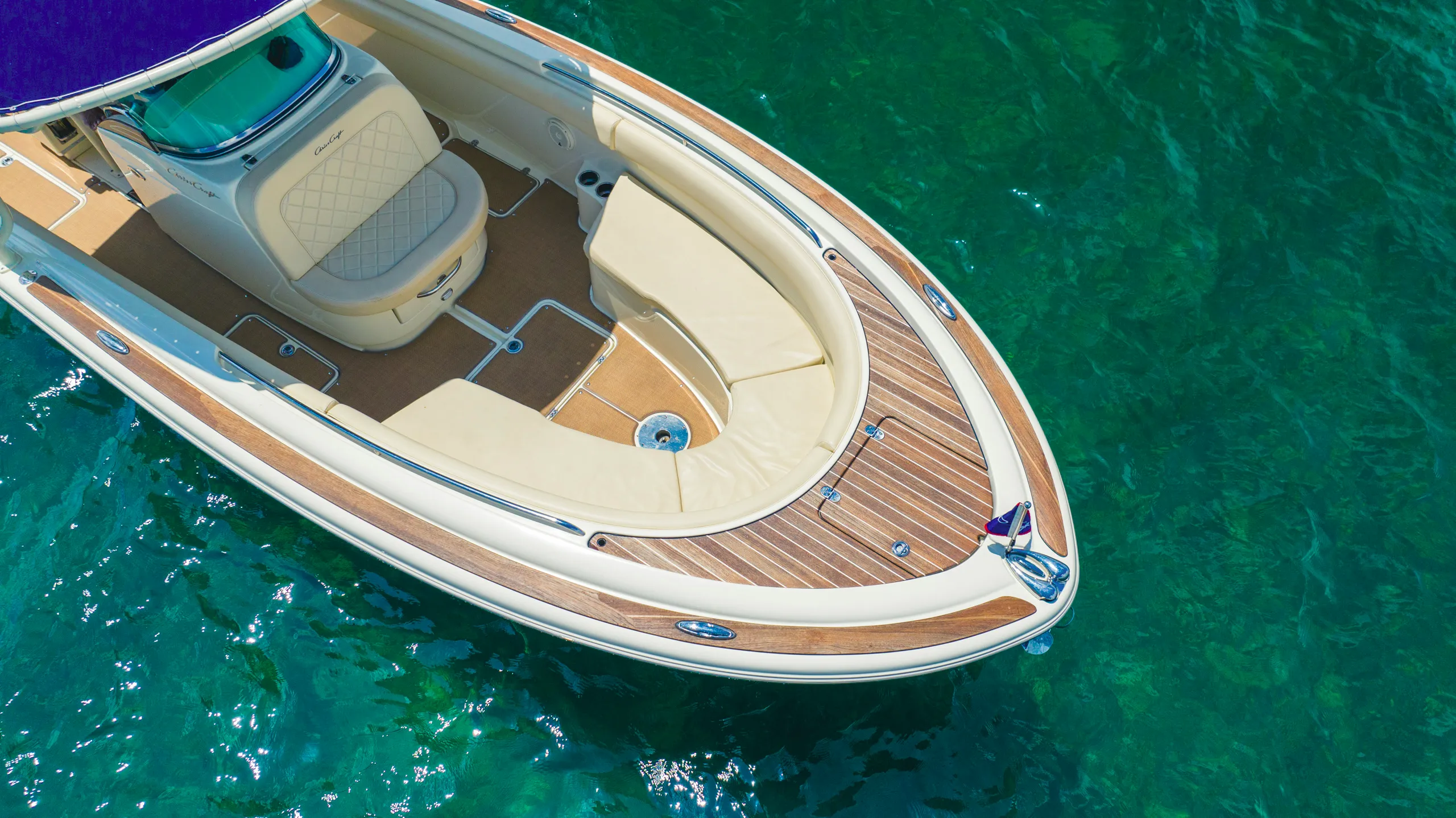 Chris Craft charter-ready yacht in Fort Lauderdale, Florida