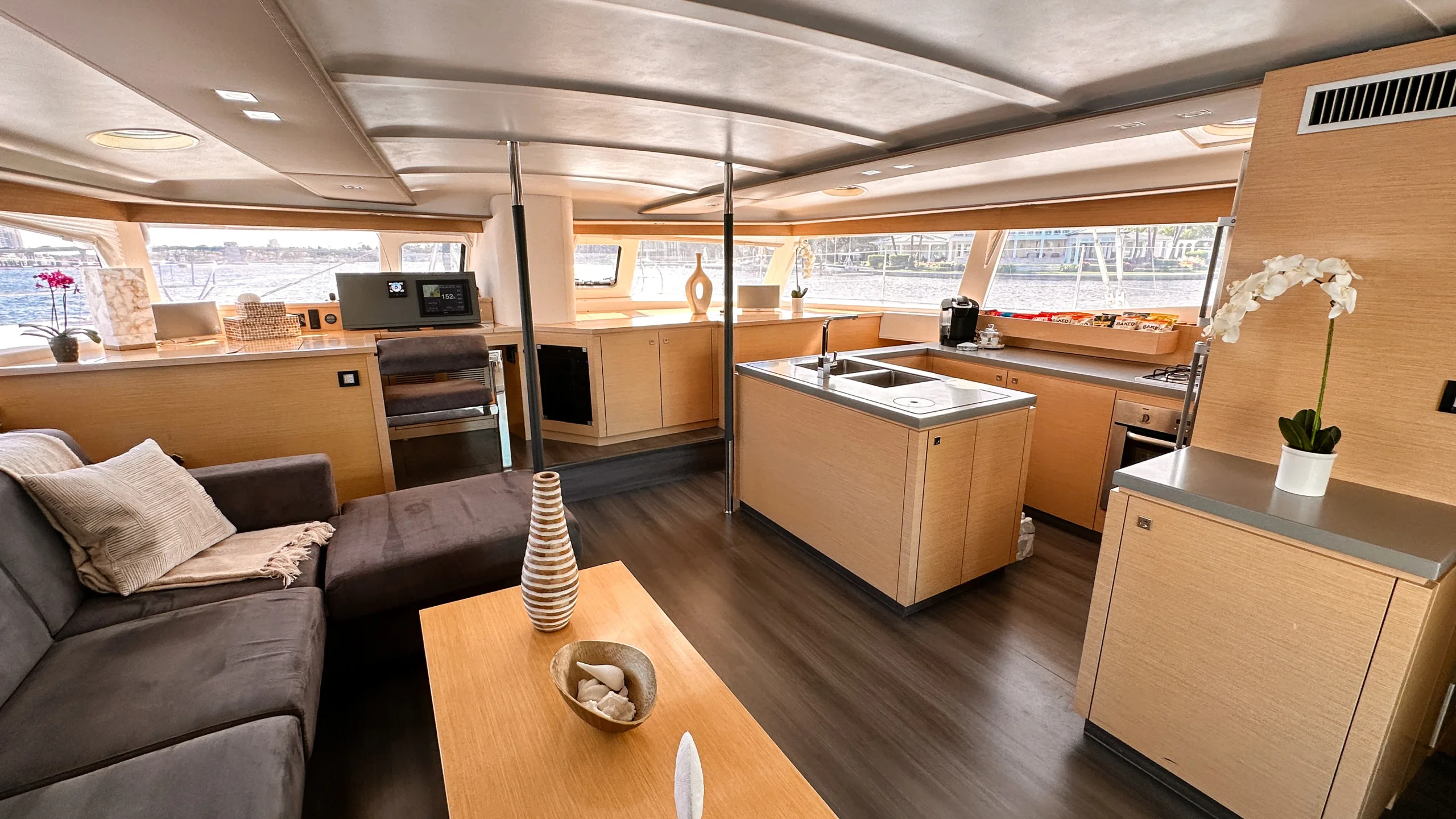 Fountaine Pajot prepared for a private charter in Fort Lauderdale