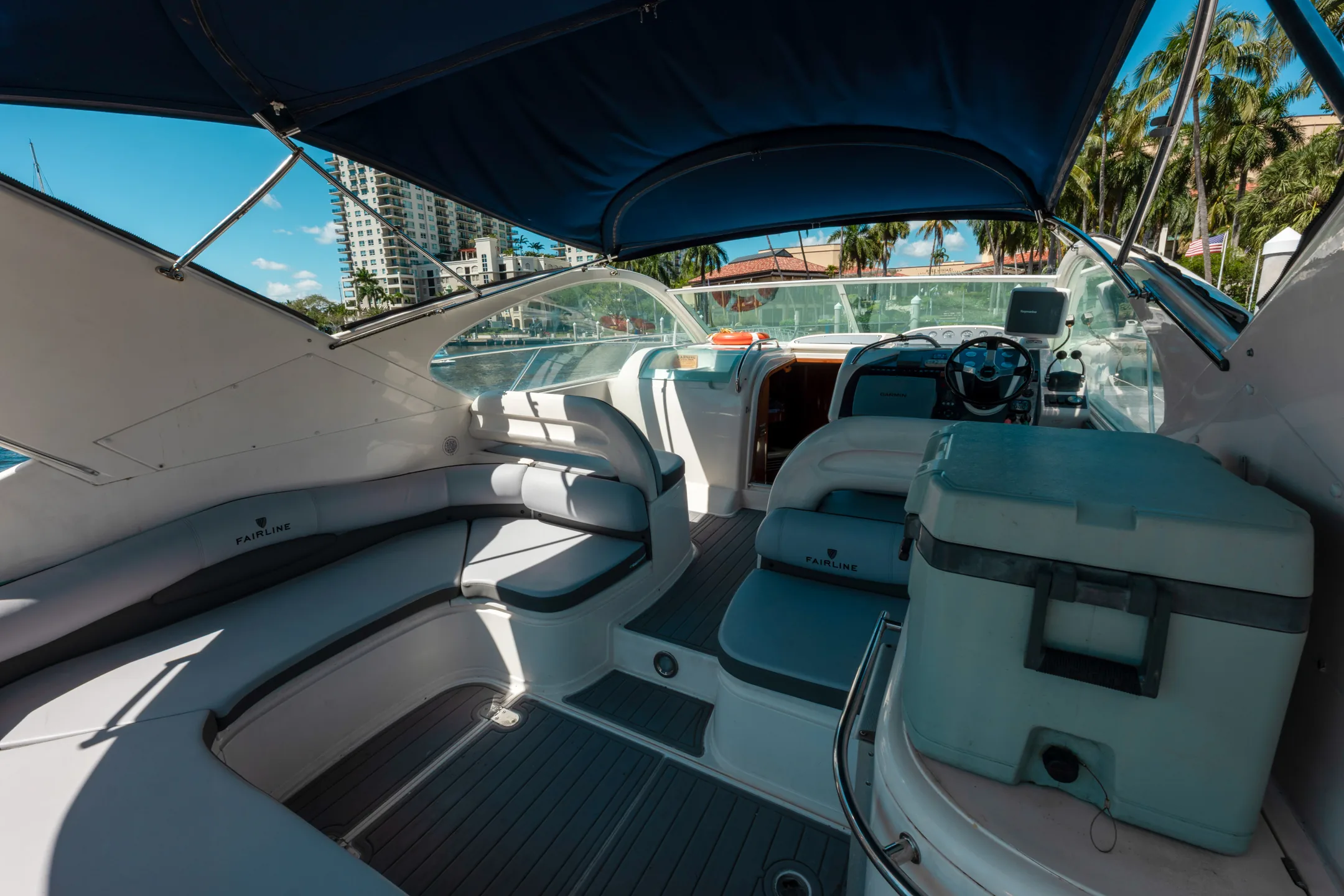 Fairline yacht charter experience in South Florida