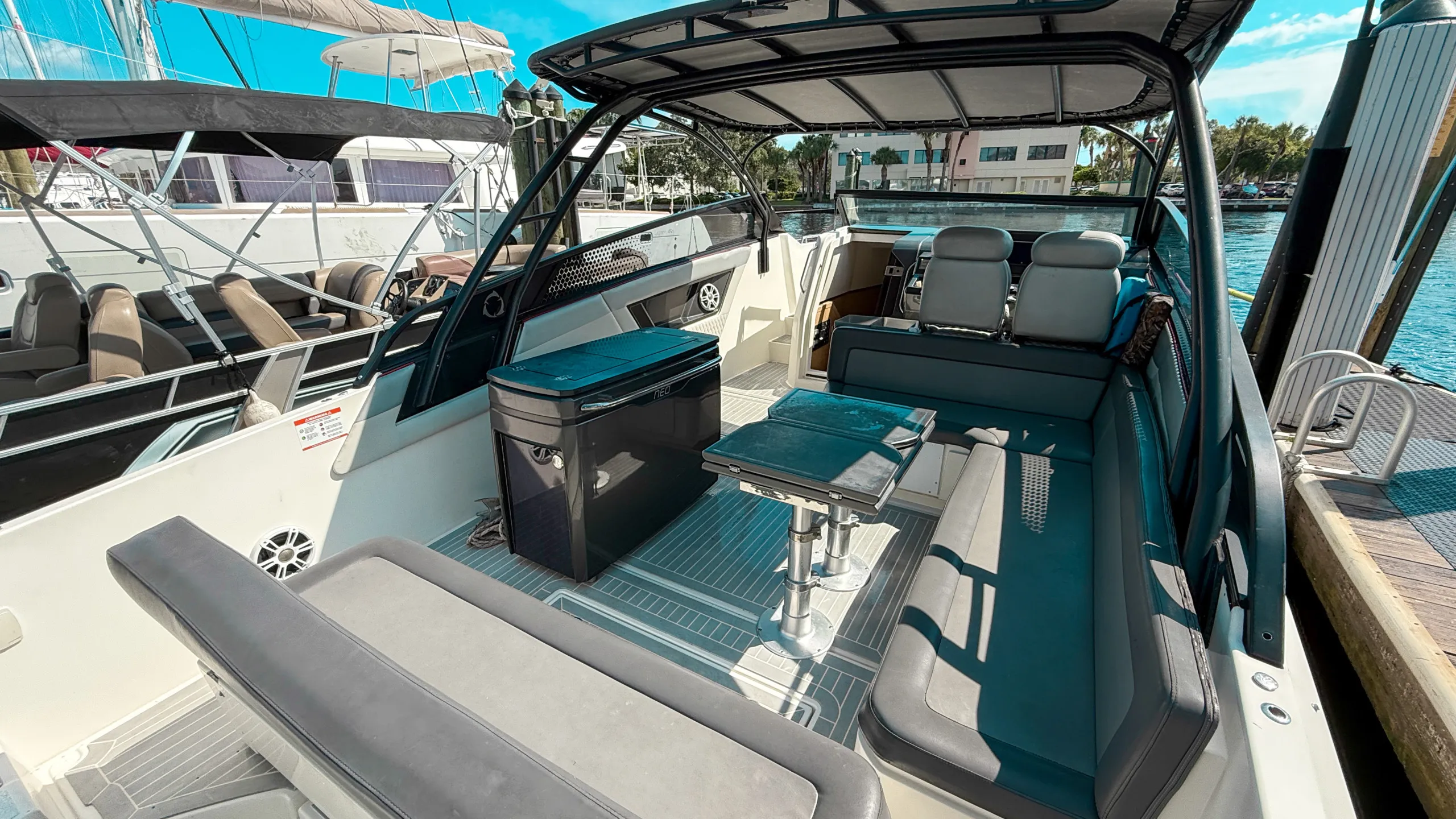 Greenline vessel view for private charters in Fort Lauderdale