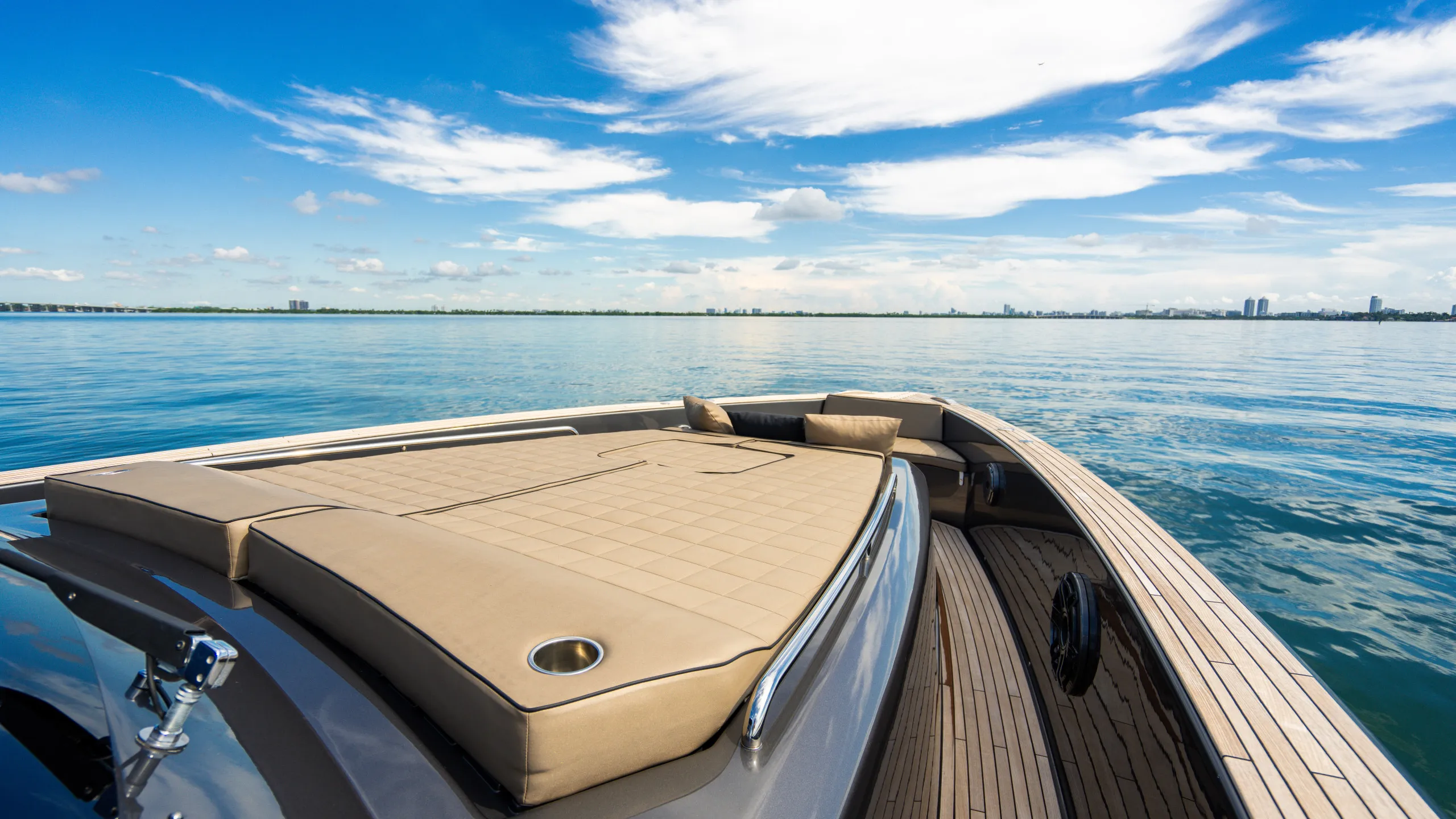 Pardo prepared for a private charter in Fort Lauderdale