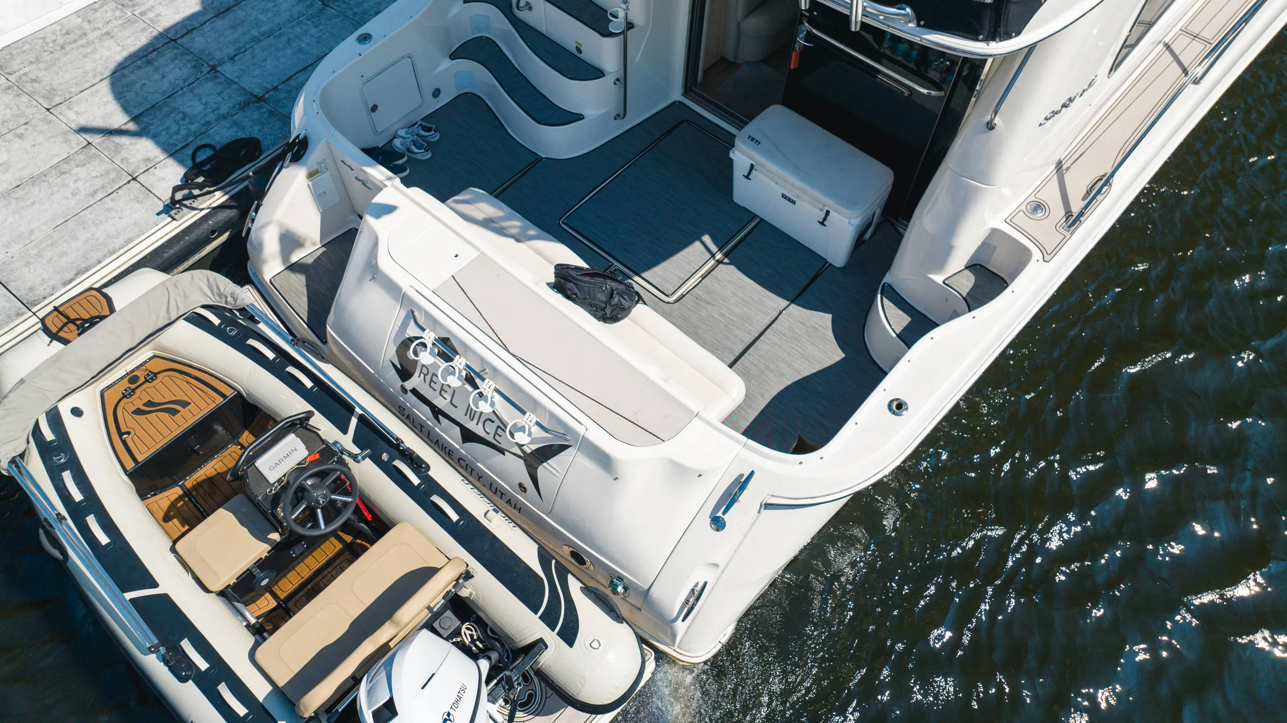 Sea Ray guest experience on a Fort Lauderdale yacht charter