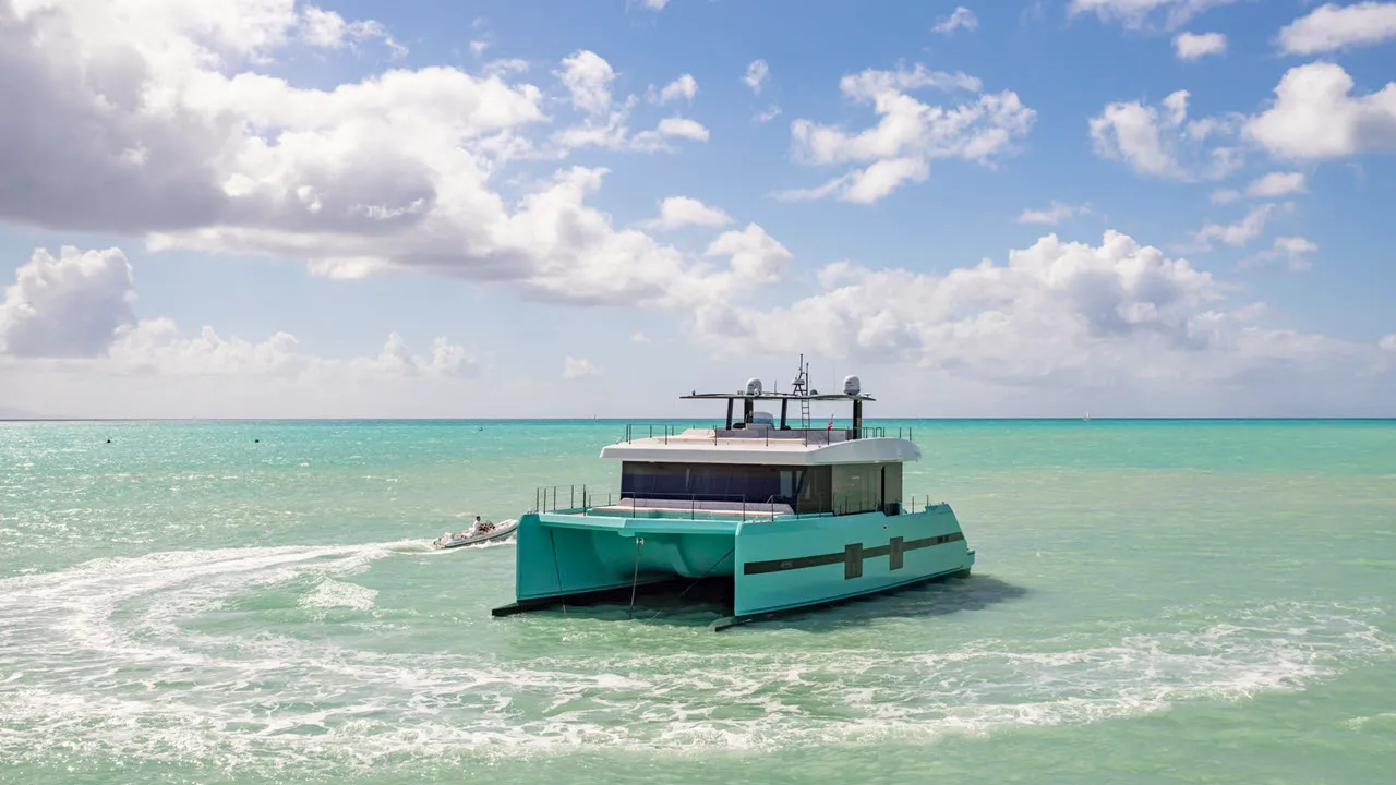 Sunreef vessel view for private charters in Fort Lauderdale