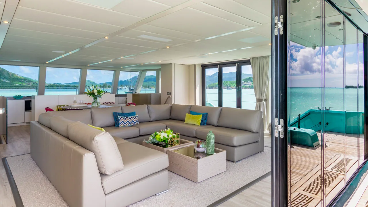 Sunreef yacht features for a private Fort Lauderdale charter
