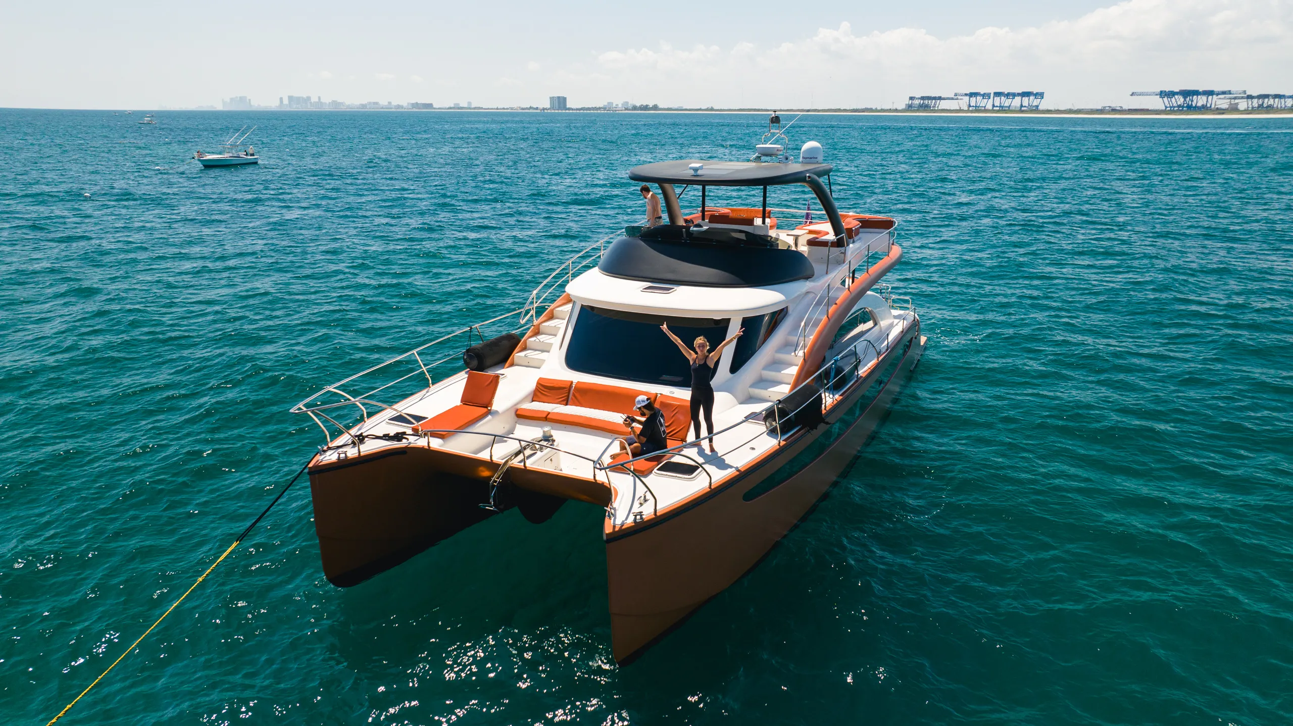 Premium yacht charter option