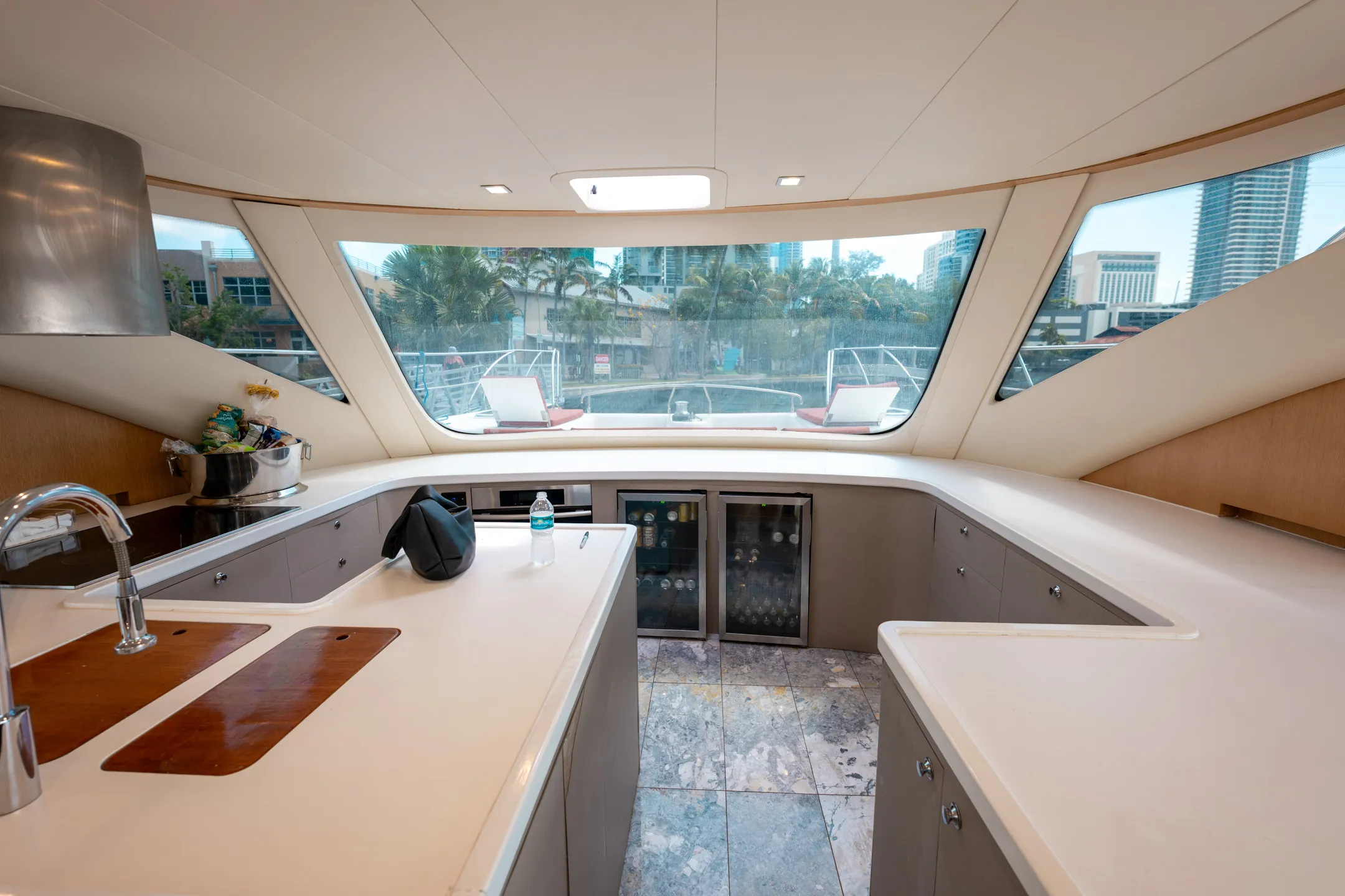 VG aboard a private Fort Lauderdale yacht rental