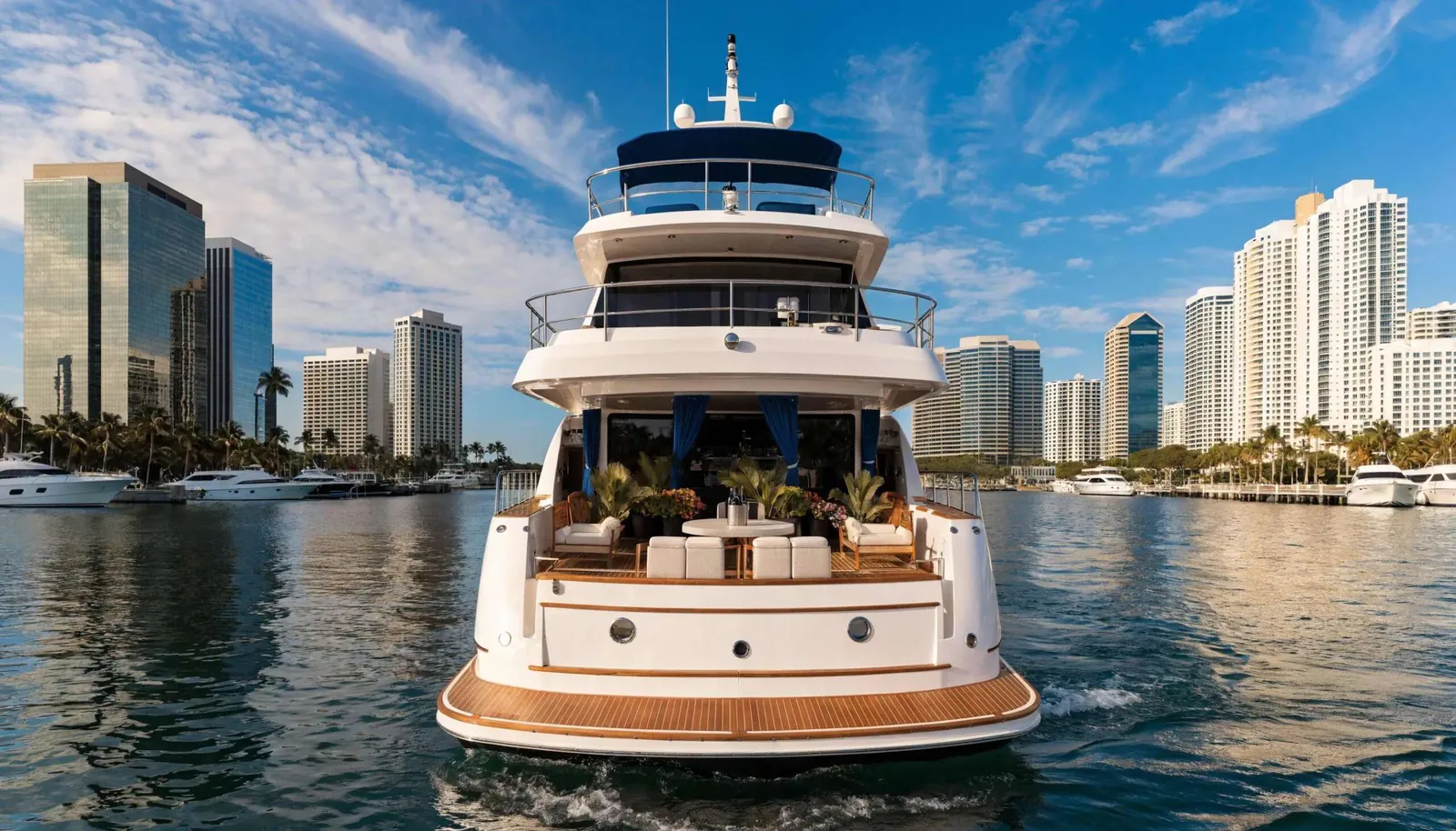 Luxury Yacht Charters for Celebrations in Fort Lauderdale