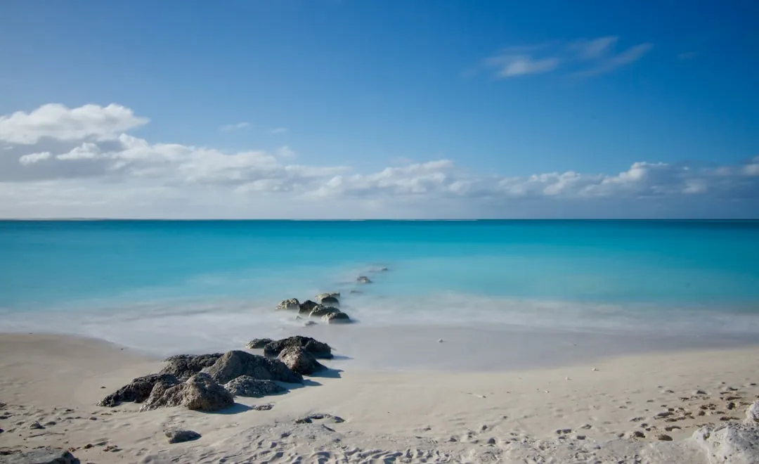 pristine caribbean beach with turquoise water - cruise Valentine's Day