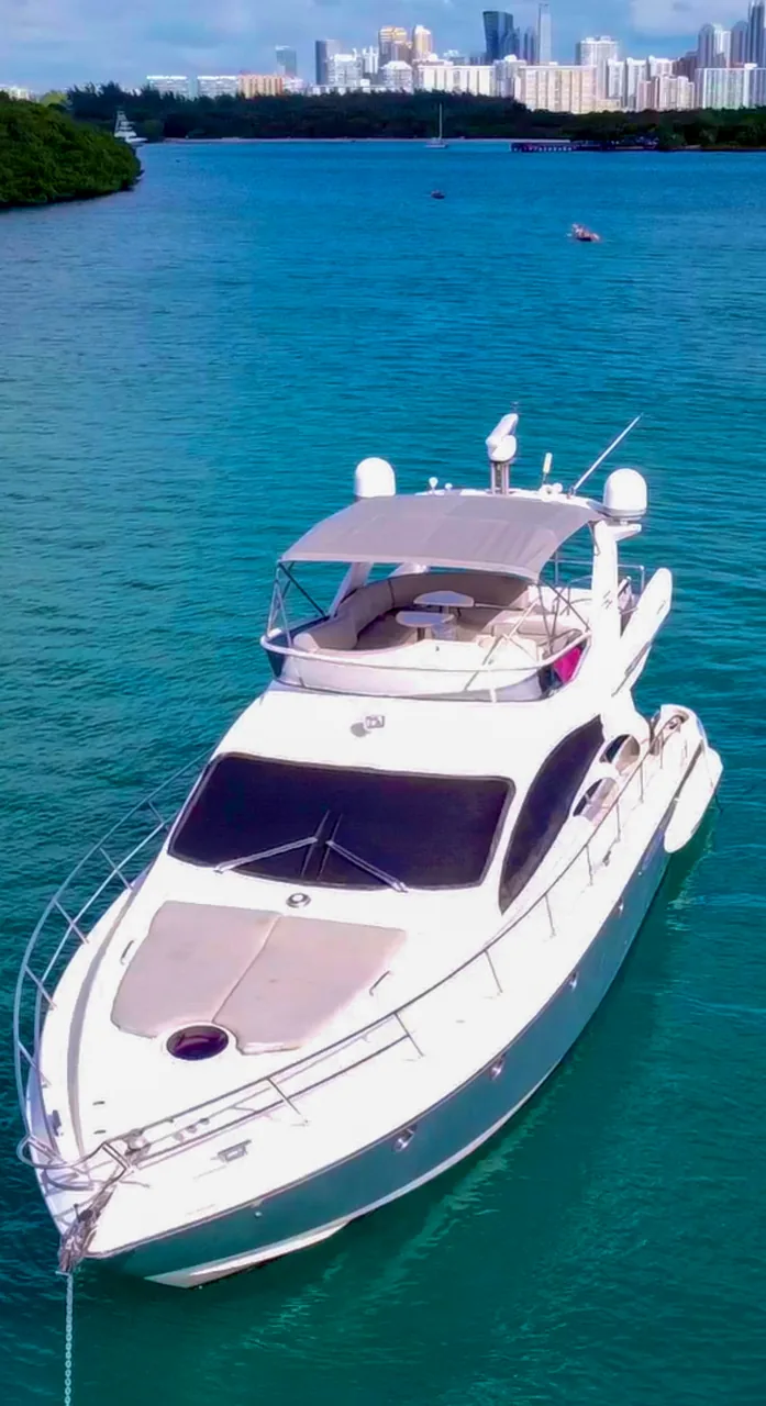 Azimut charter-ready yacht in Fort Lauderdale, Florida