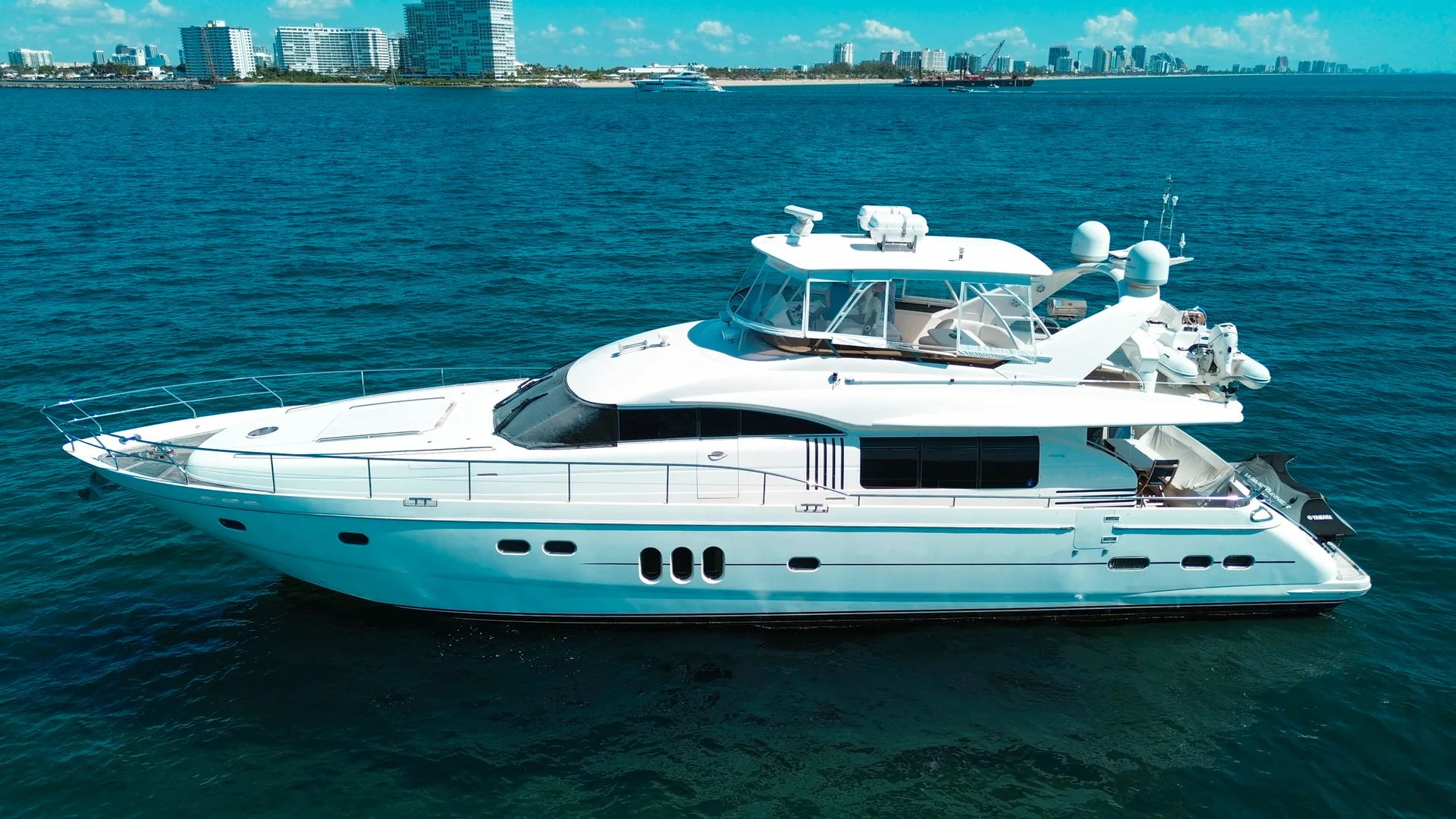 Princess yacht rental on the Fort Lauderdale waterways