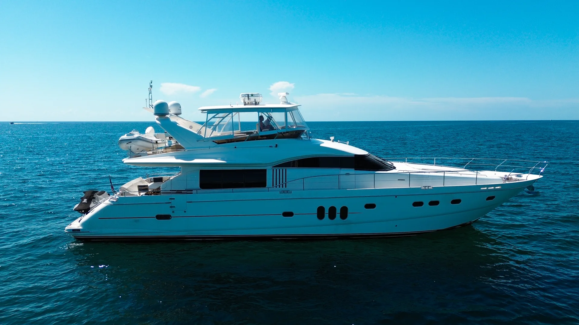 Princess charter-ready yacht in Fort Lauderdale, Florida