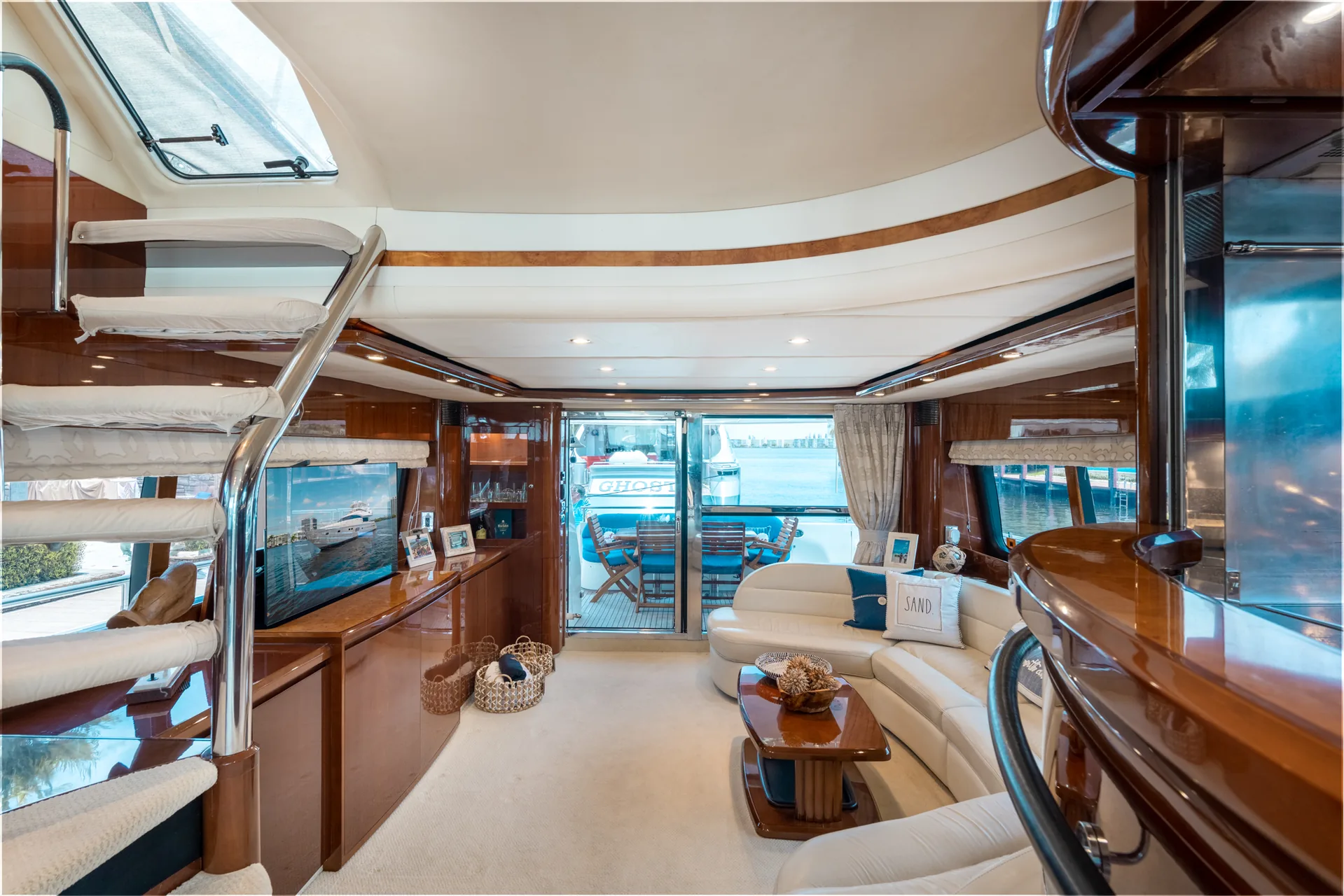 Princess aboard a private Fort Lauderdale yacht rental