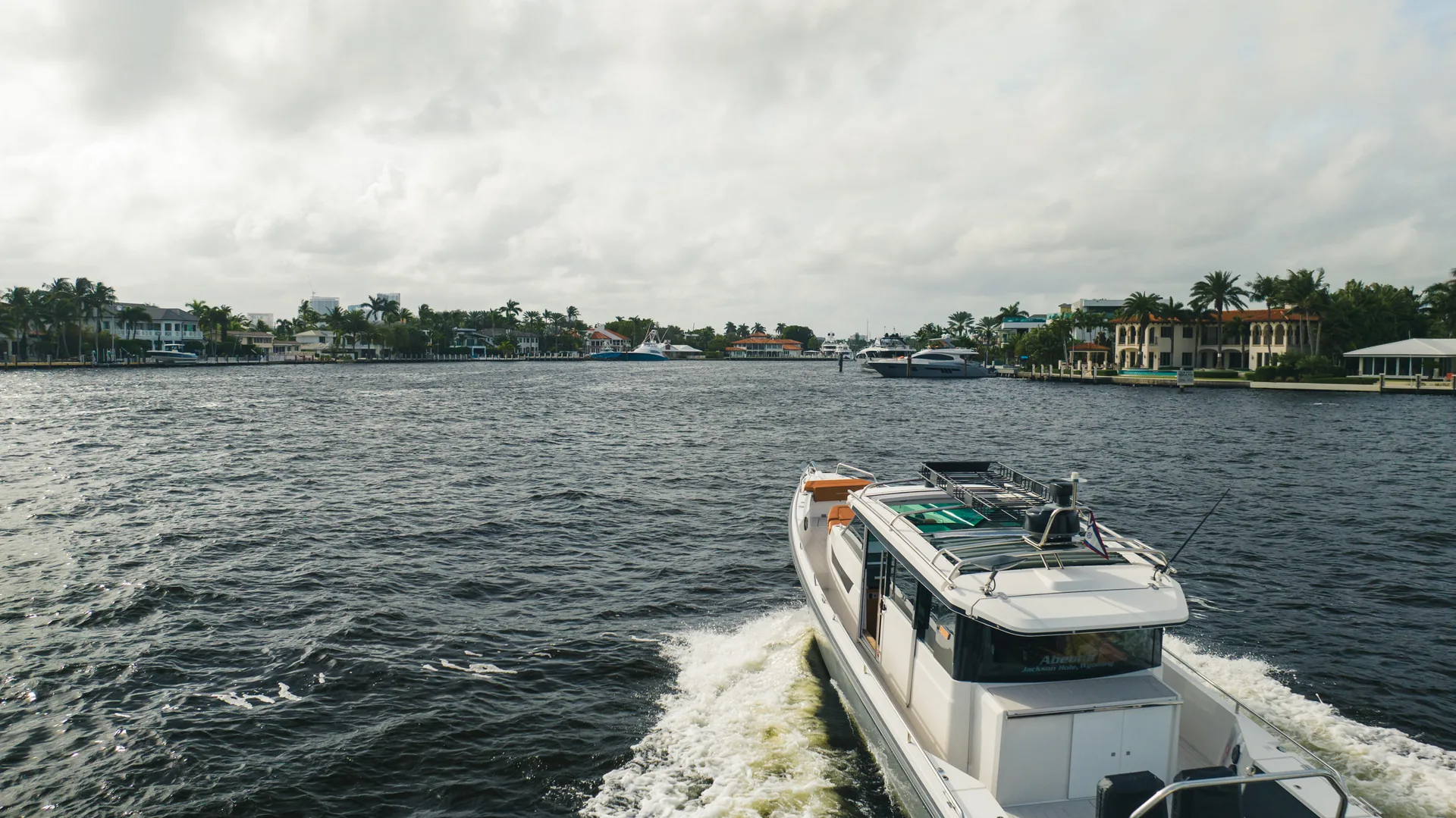 Axopar available for a captained Fort Lauderdale yacht charter