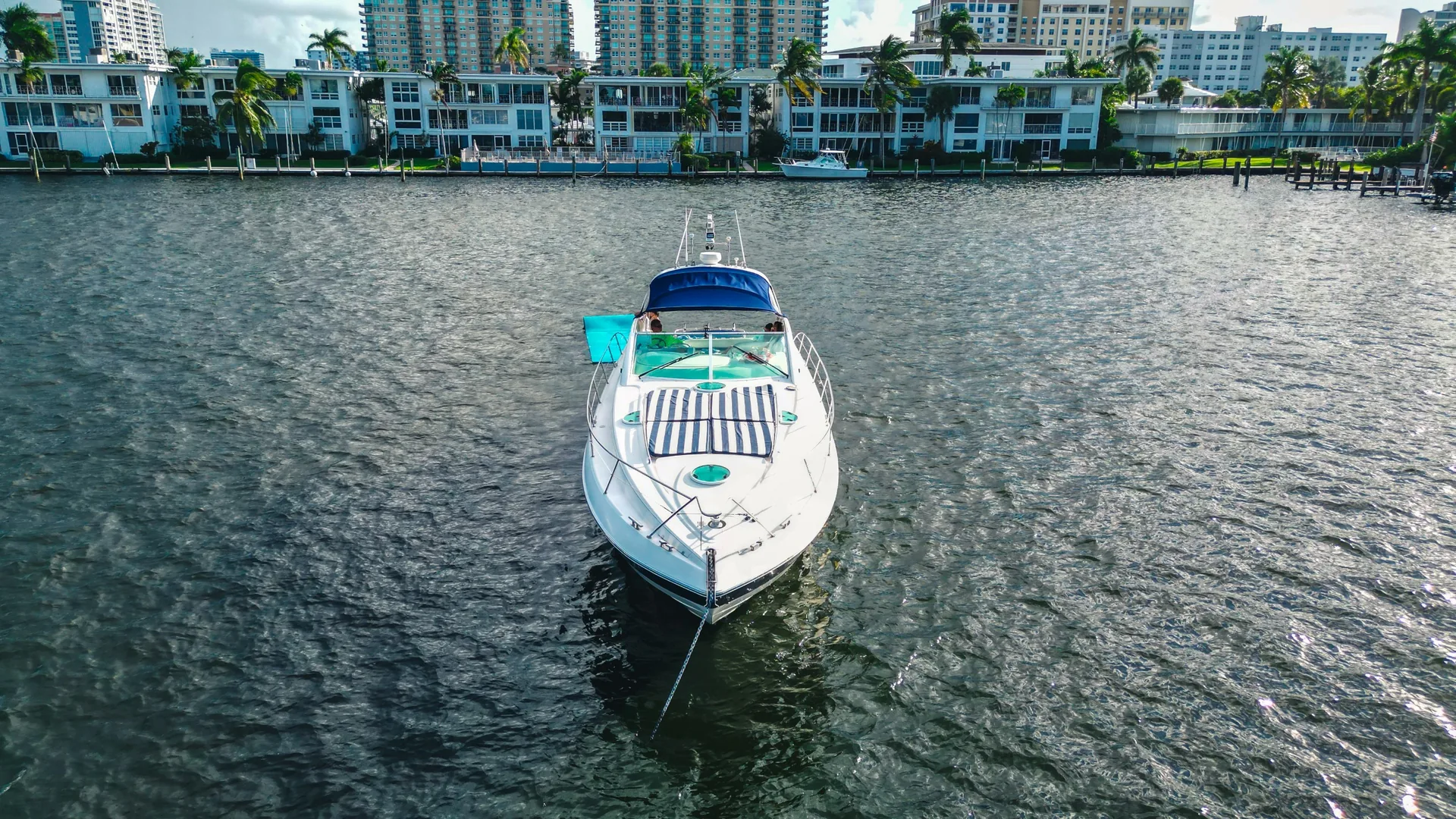 Fairline available for a captained Fort Lauderdale yacht charter