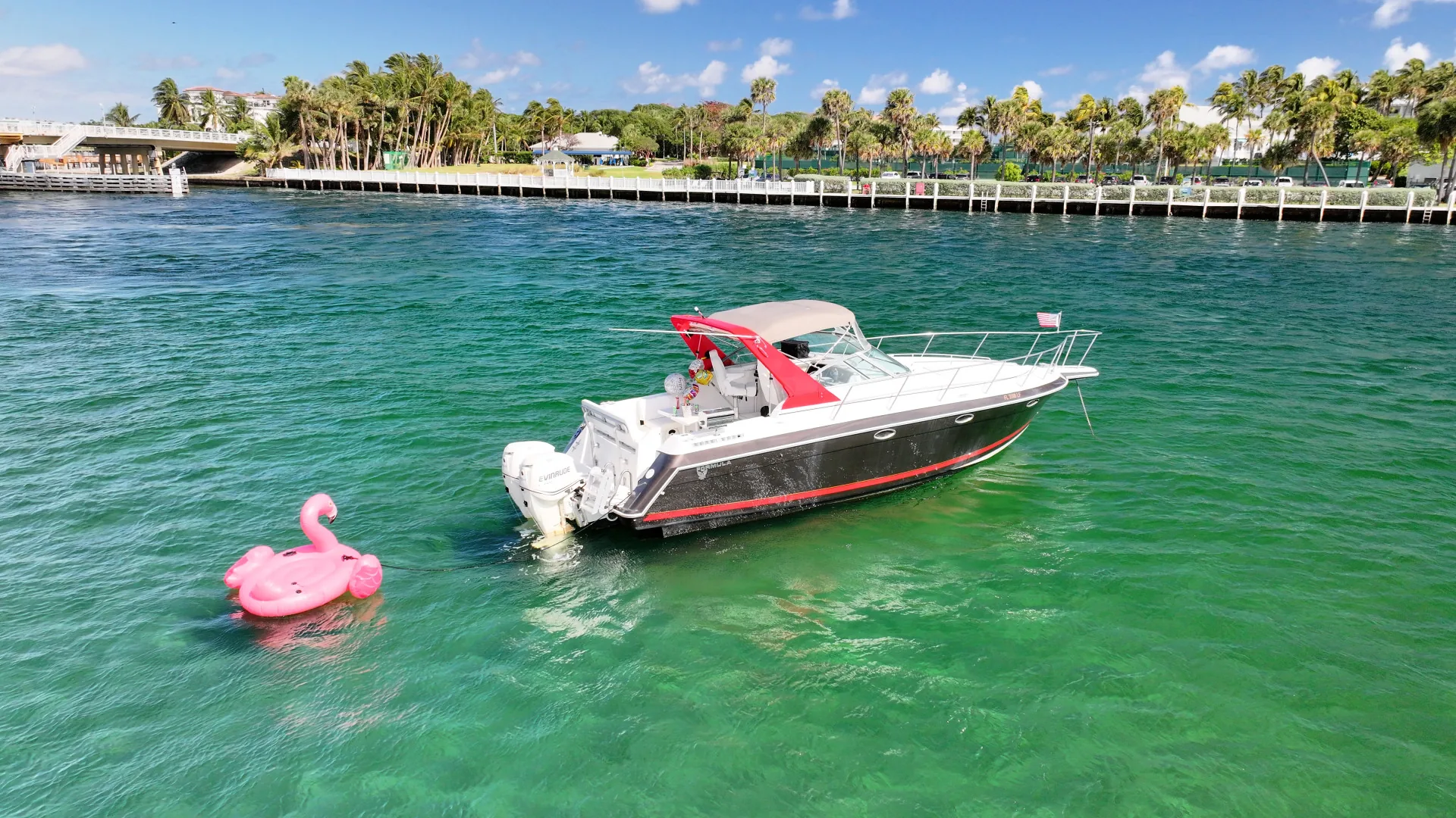 Formula available for a captained Fort Lauderdale yacht charter