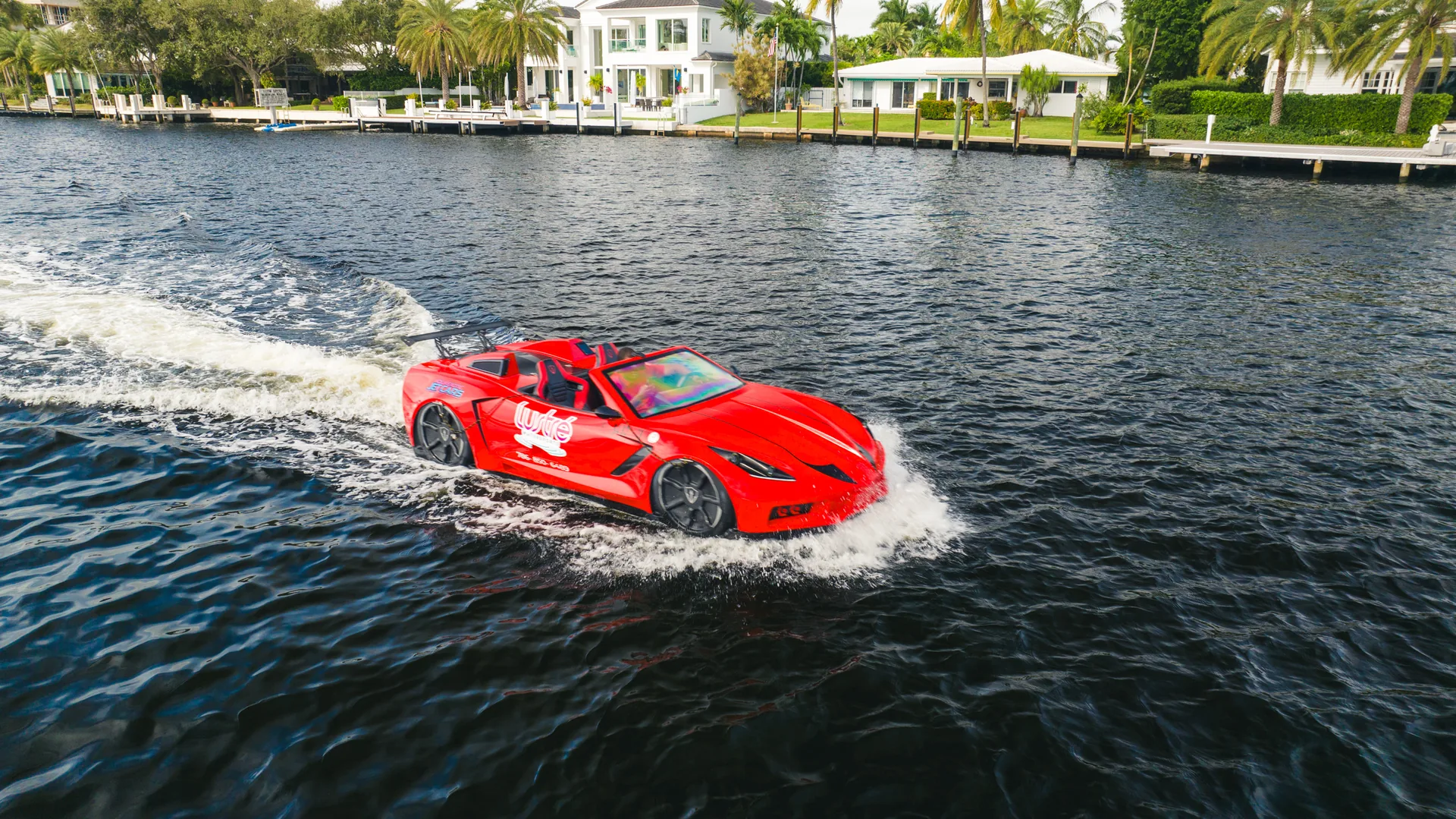 Jet ski car rental on the water in Fort Lauderdale