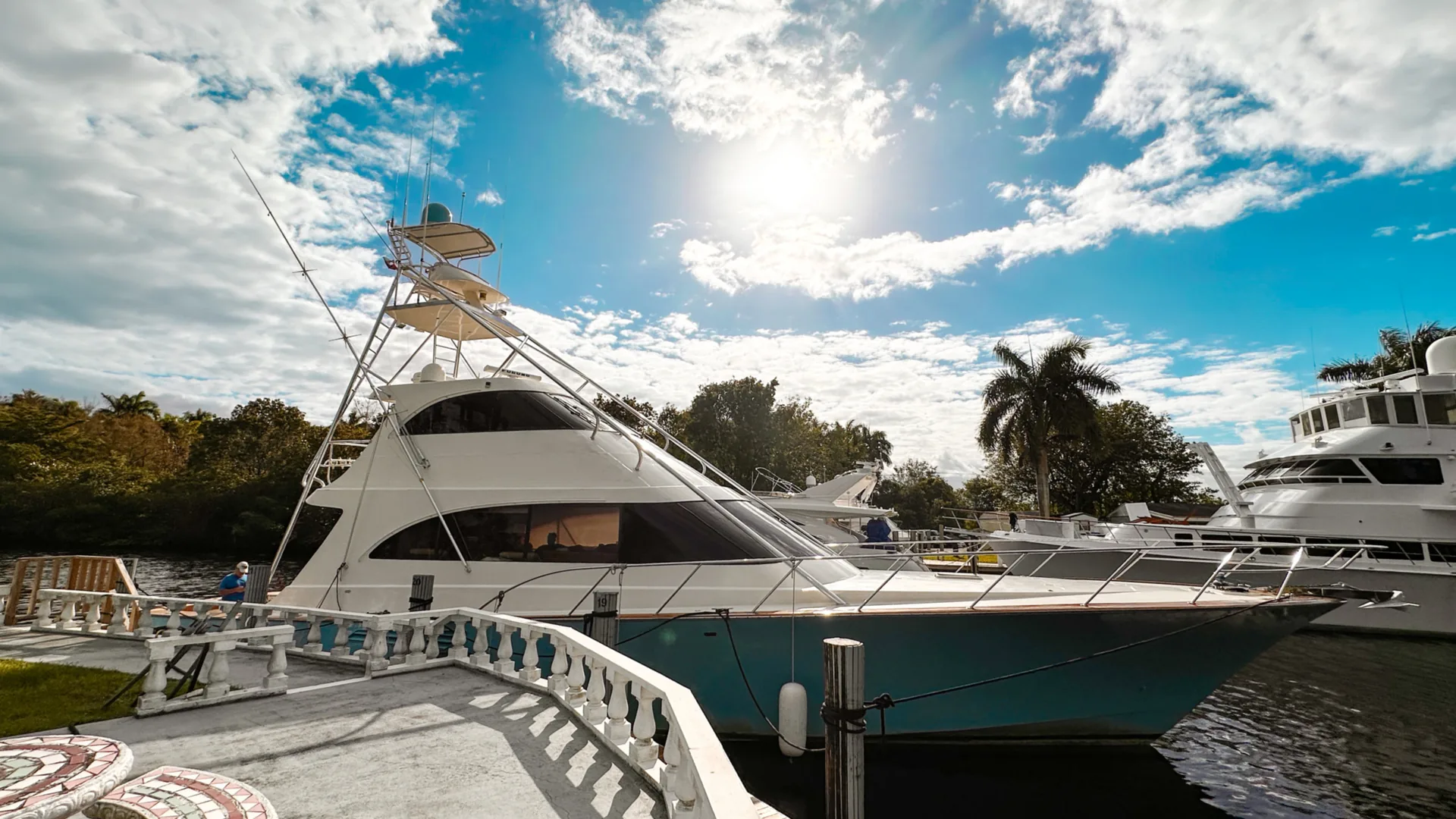 Sportfish available for a captained Fort Lauderdale yacht charter