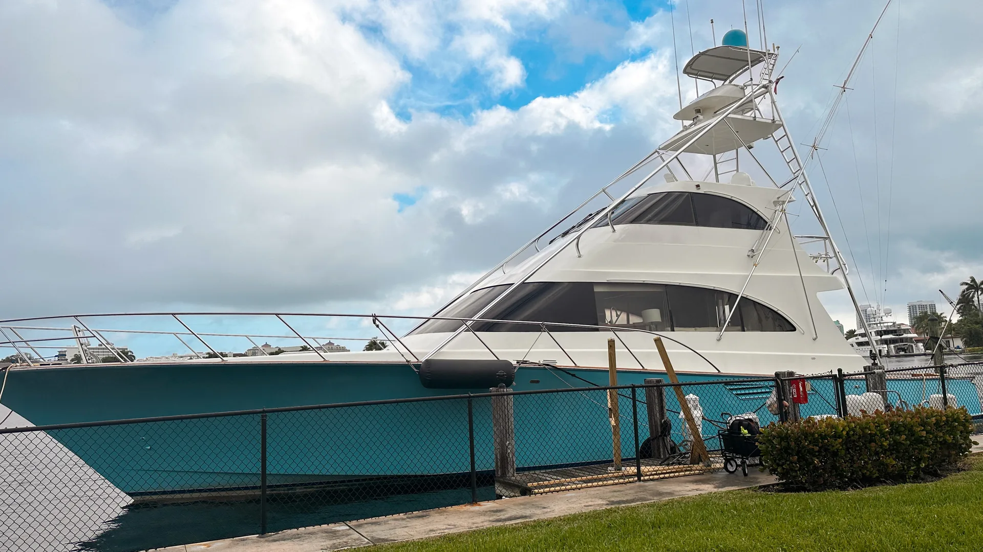 Sportfish charter-ready yacht in Fort Lauderdale, Florida