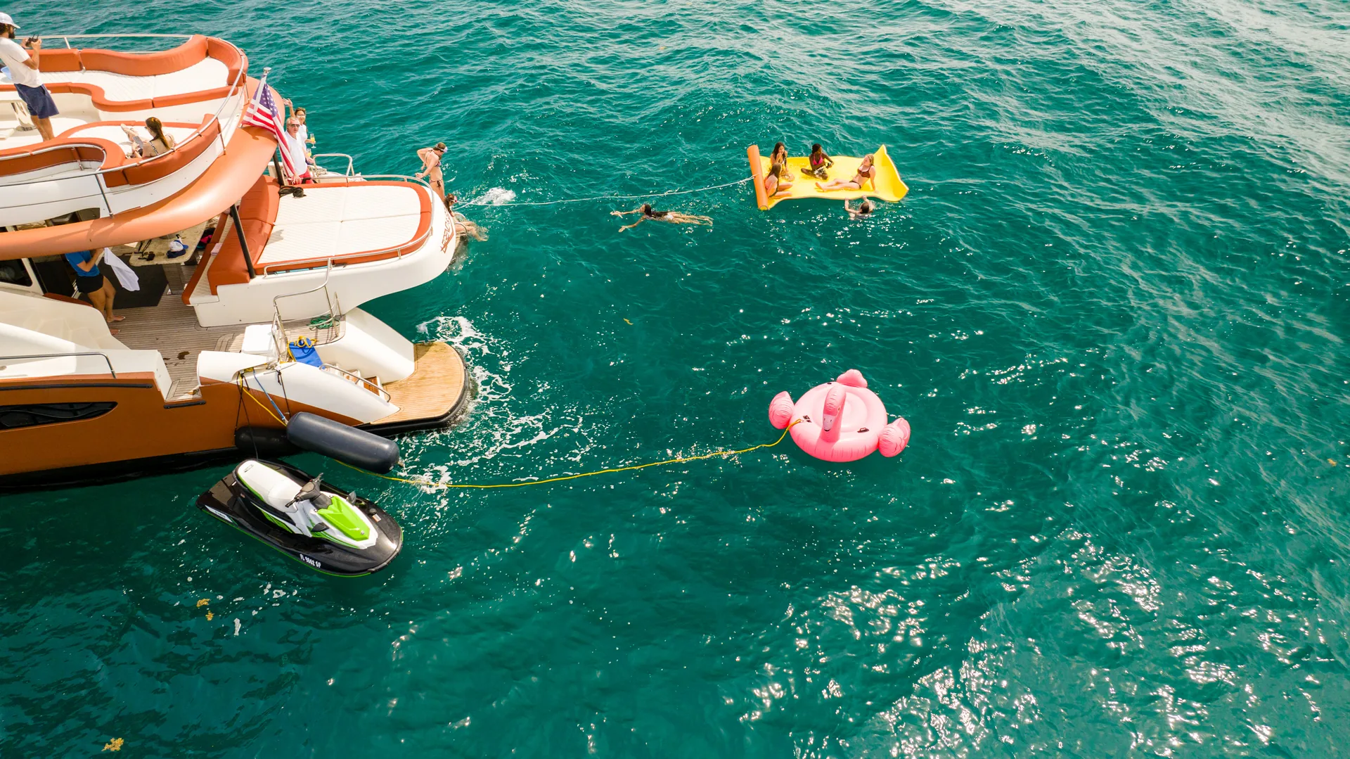 VG yacht rental on the Fort Lauderdale waterways