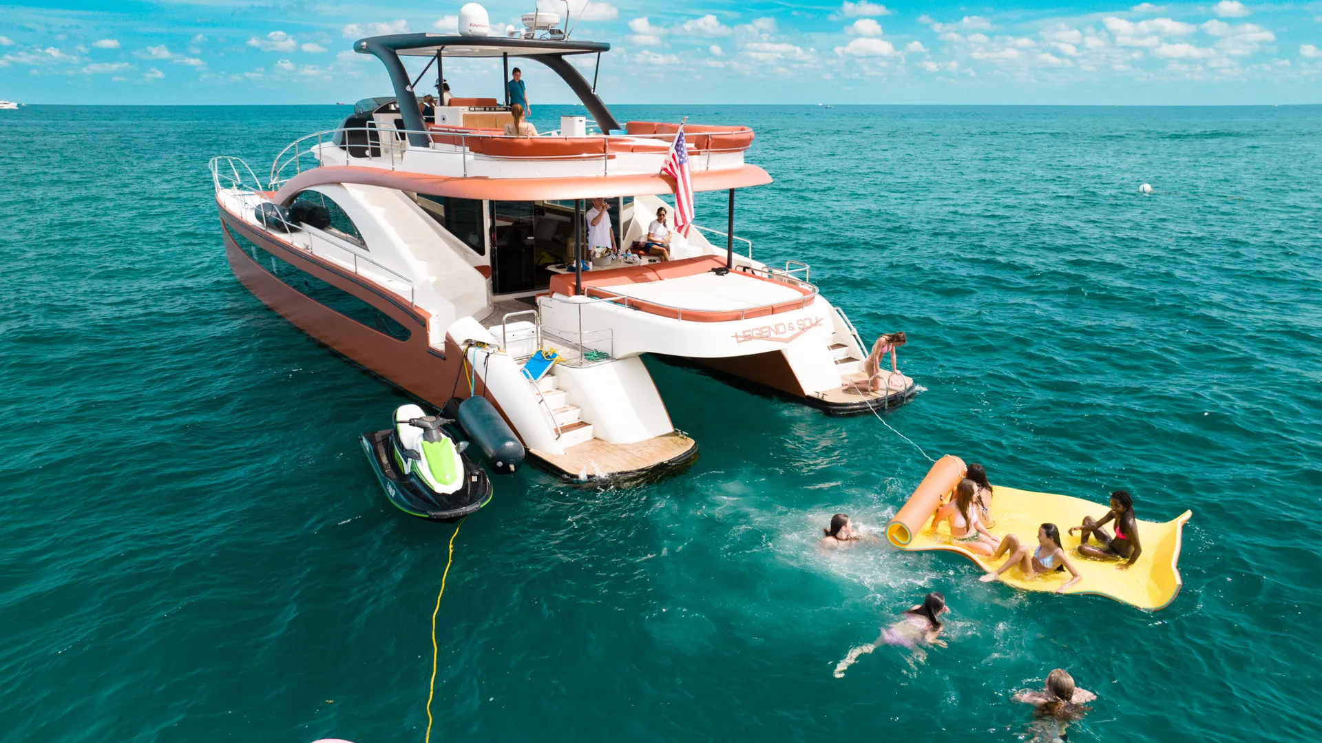 VG available for a captained Fort Lauderdale yacht charter